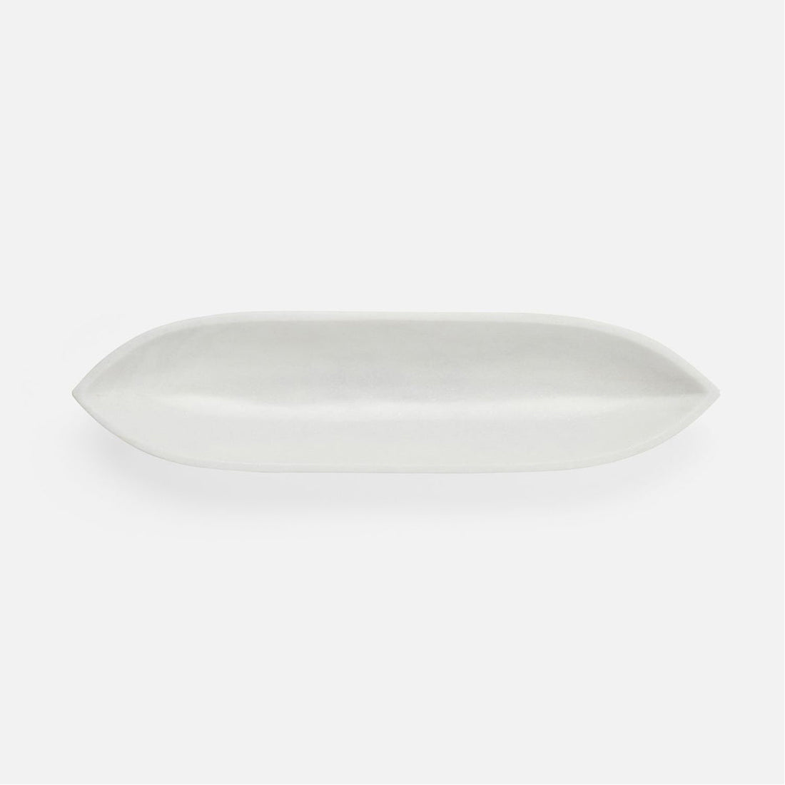 Made Goods Ovelia Oblong-Shaped Outdoor Marble Bowl, Set of 2