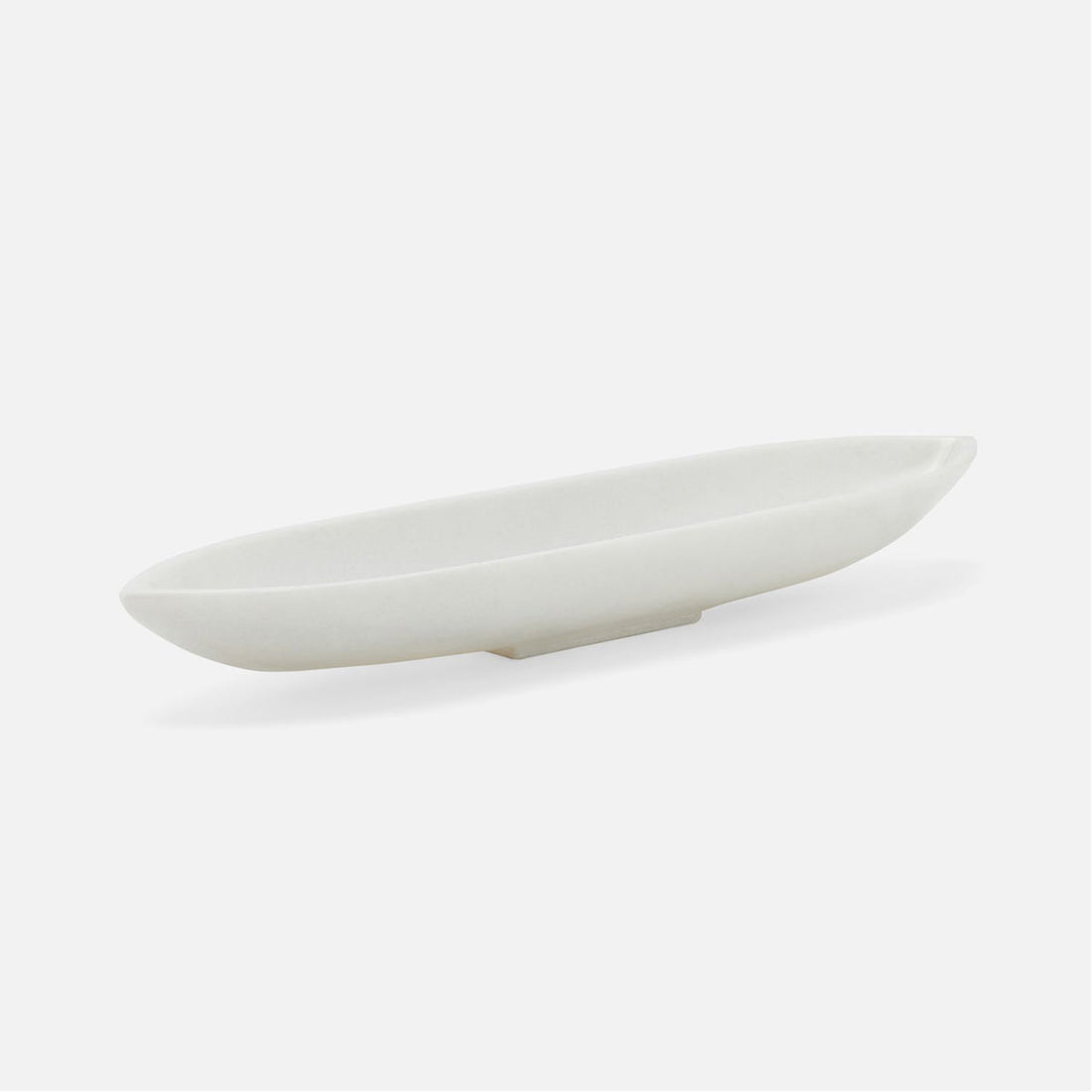 Made Goods Ovelia Oblong-Shaped Outdoor Marble Bowl, Set of 2