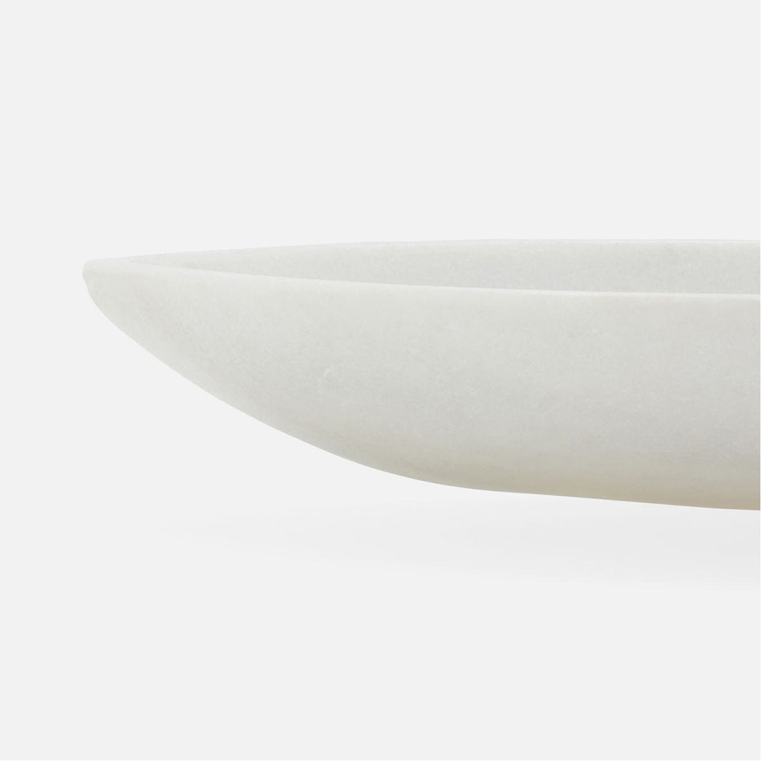 Made Goods Ovelia Oblong-Shaped Outdoor Marble Bowl, Set of 2