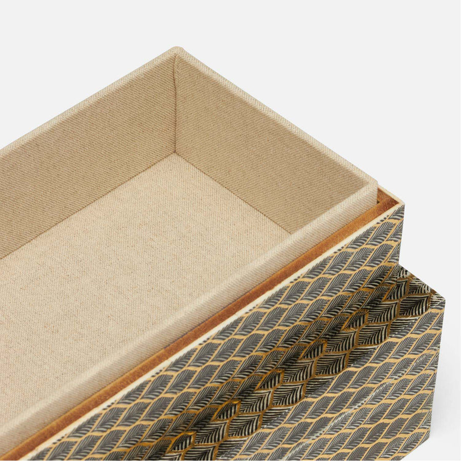 Made Goods Zakiah Lacquered Box, 2-Piece Set