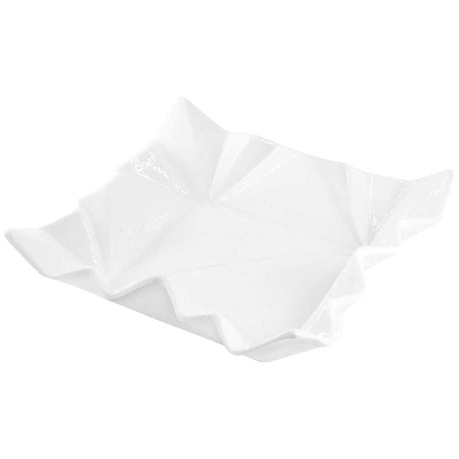 Villa & House Origami 3-Piece Set Catch All, White