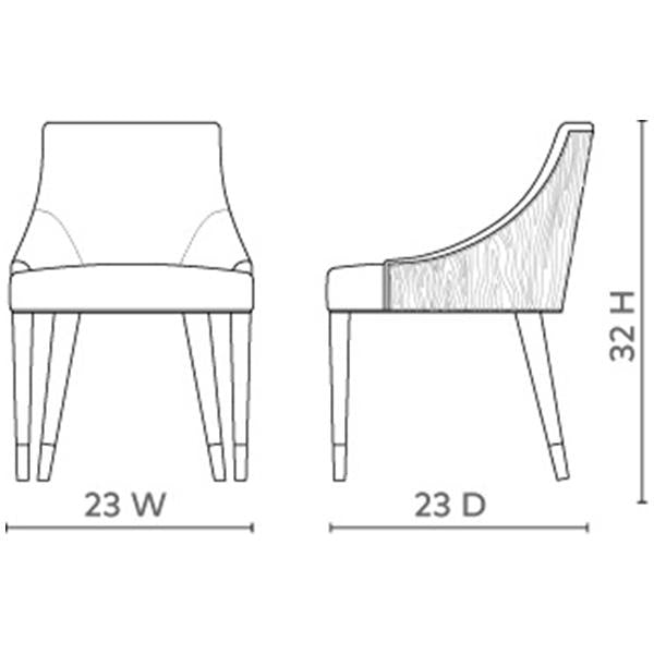 Villa & House Orion Armchair - Driftwood