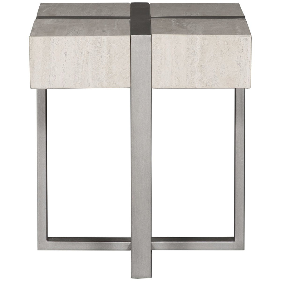 Vanguard Furniture Formation Stone Veneer Side Table