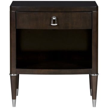 Vanguard Furniture Lillet 1-Drawer Nightstand - Merino Shadow