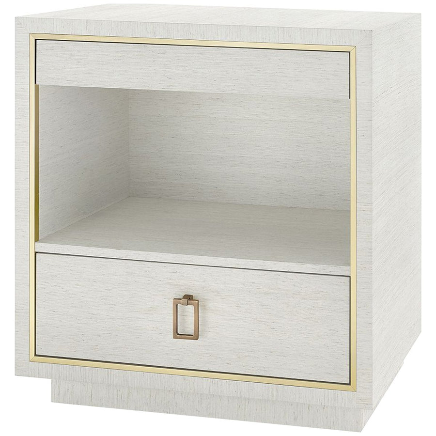 Villa & House Parker 2-Drawer Side Table with Raquel Pull