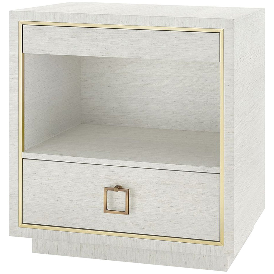 Villa & House Parker 2-Drawer Side Table with Santino Pull