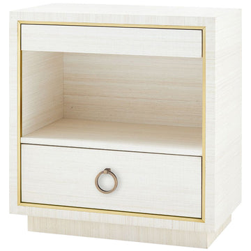 Villa & House Parker 2-Drawer Side Table with Owen Pull