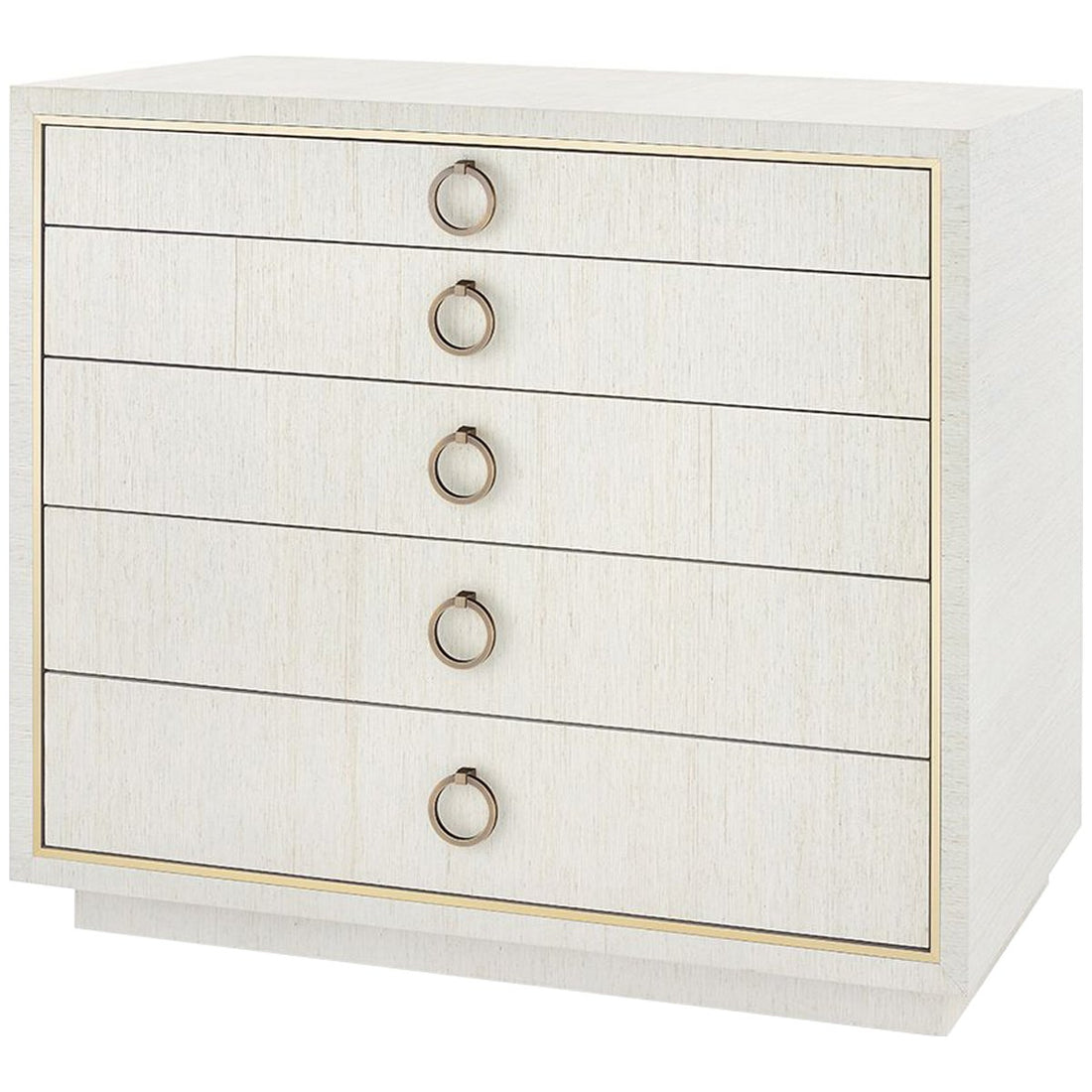 Villa & House Parker Large 5-Drawer Chest with Owen Pull