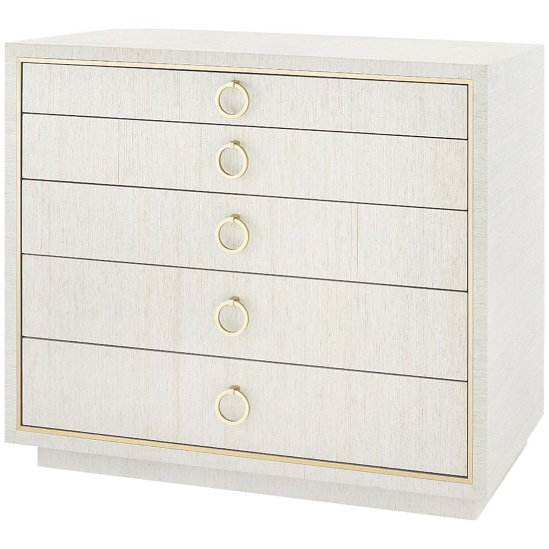 Villa & House Parker Large 5-Drawer Chest with Owen Pull