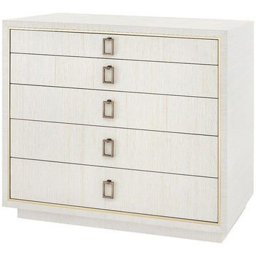 Villa & House Parker Large 5-Drawer Chest with Raquel Pull