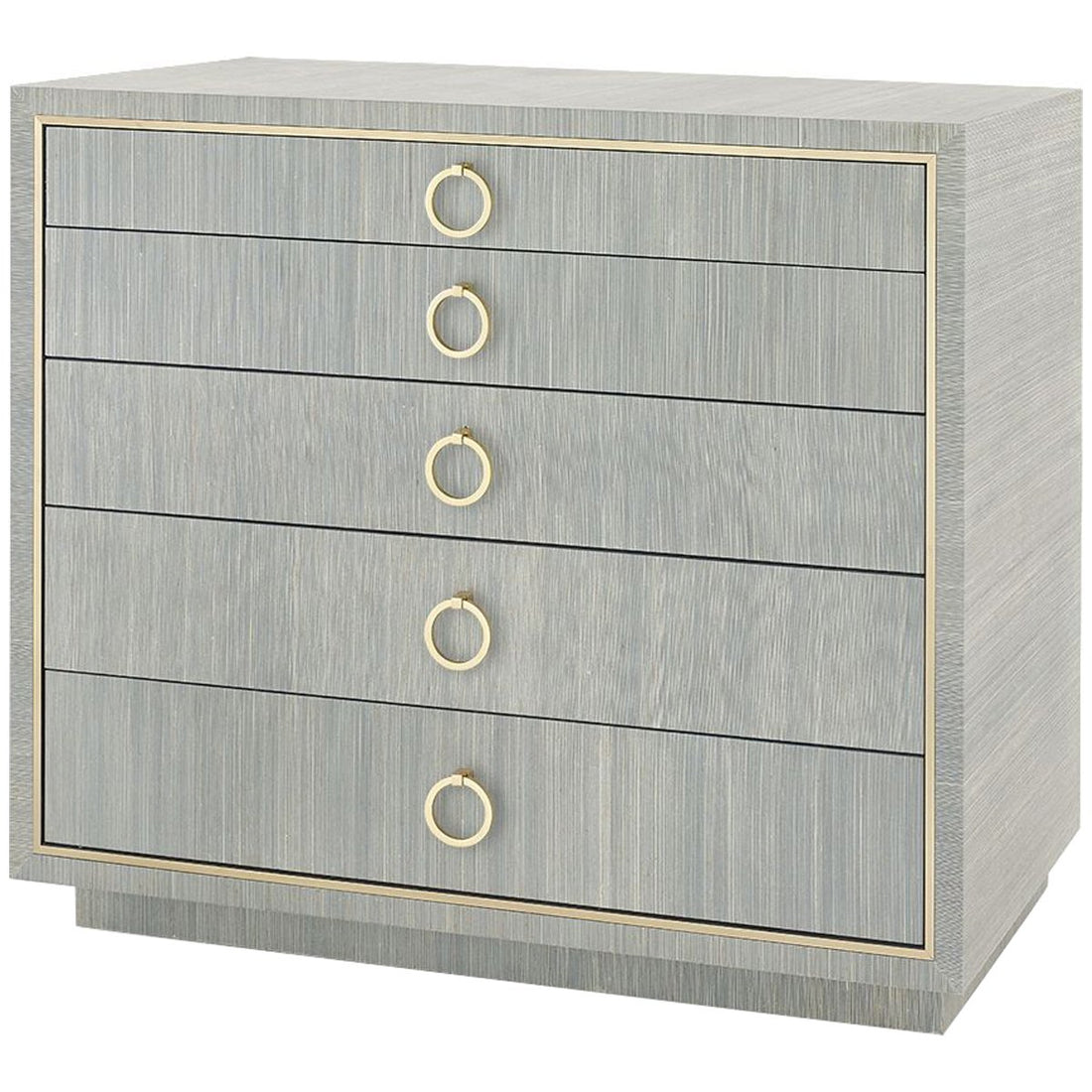 Villa & House Parker Large 5-Drawer Chest with Owen Pull