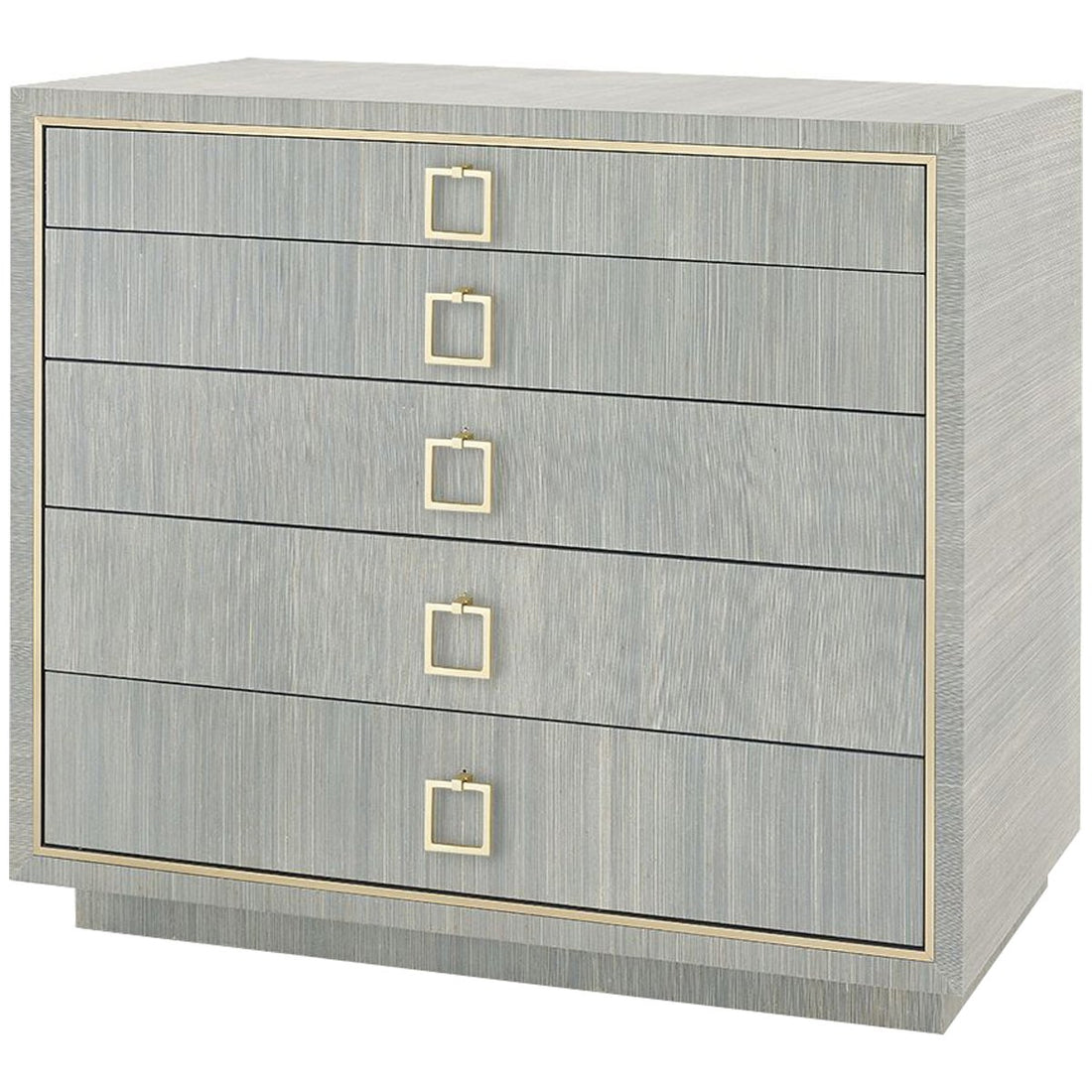 Villa & House Parker Large 5-Drawer Chest with Santino Pull