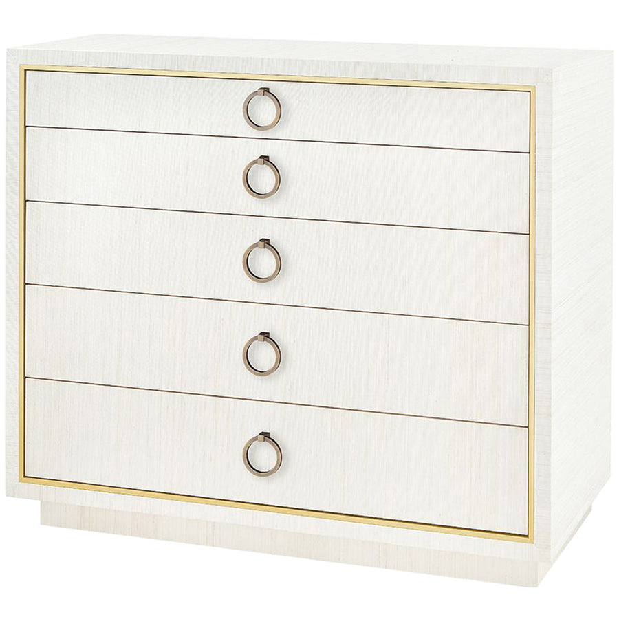 Villa & House Parker Large 5-Drawer Chest with Owen Pull