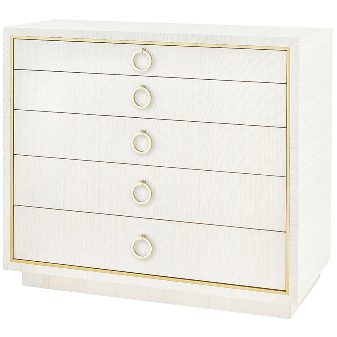 Villa & House Parker Large 5-Drawer Chest with Owen Pull