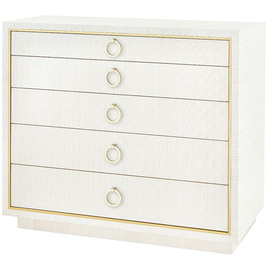 Villa & House Parker Large 5-Drawer Chest with Owen Pull