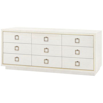 Villa & House Parker Extra Large 9-Drawer Dresser with Santino Pull