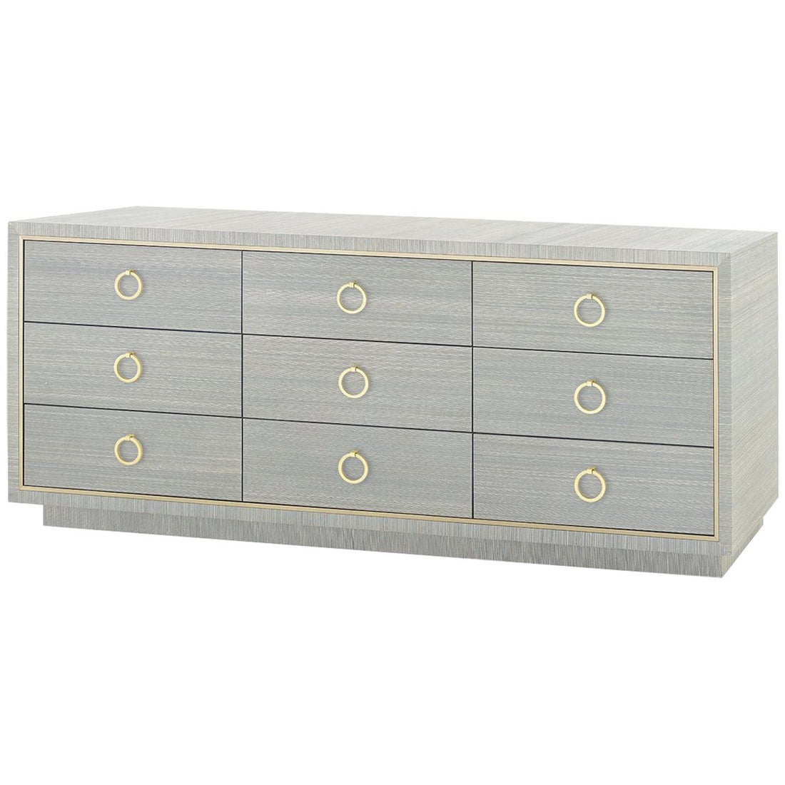 Villa & House Parker Extra Large 9-Drawer Dresser with Owen Pull