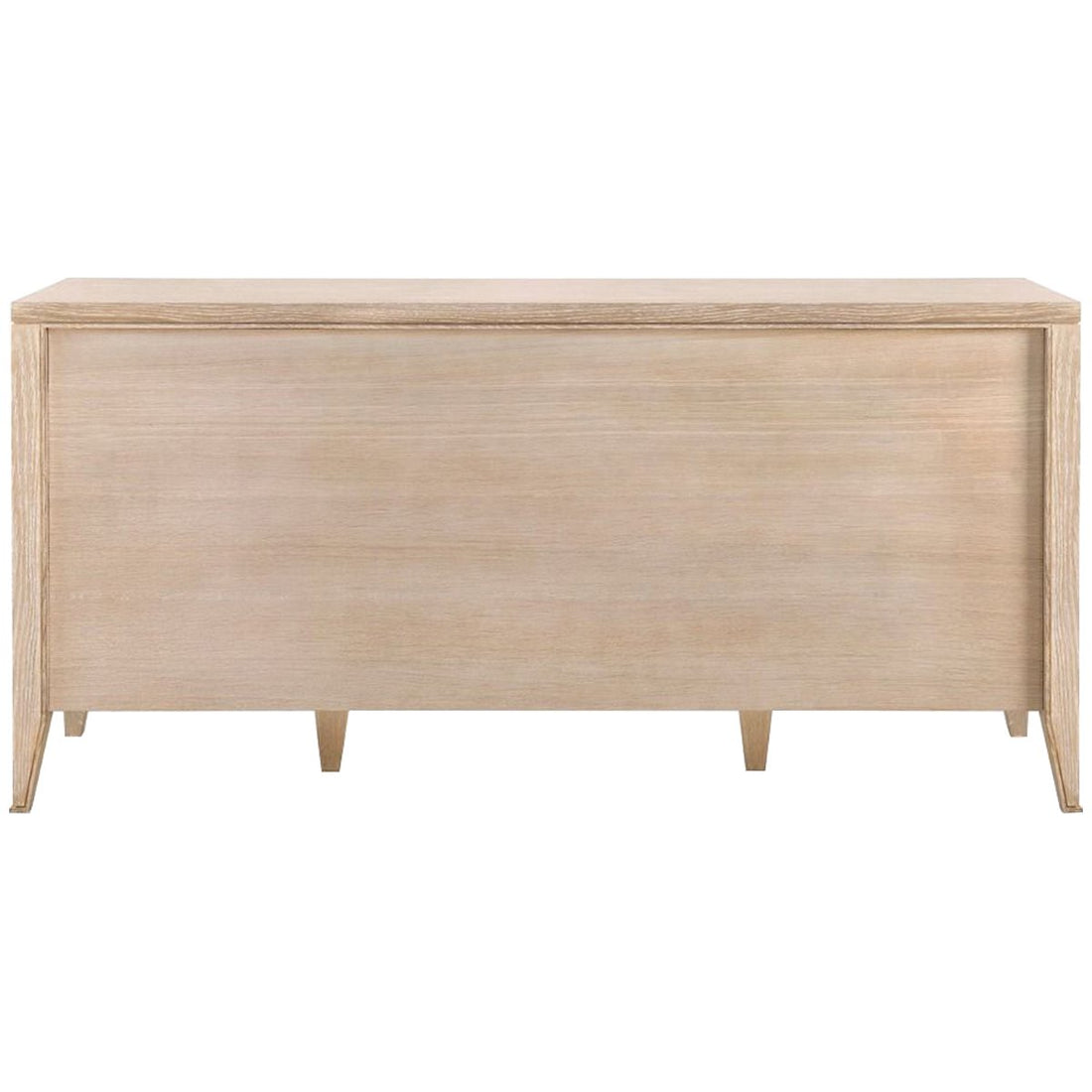 Villa & House Paola Extra Large 9-Drawer Dresser, Bleached Cerused Oak