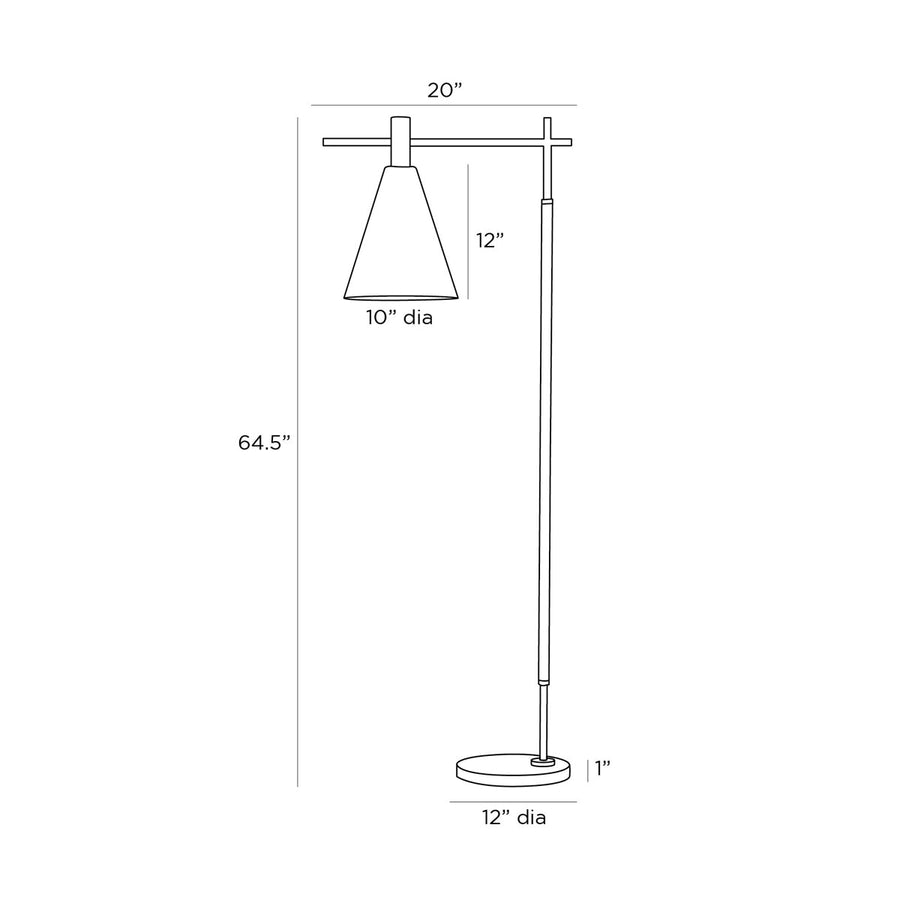 Arteriors Vanua Floor Lamp