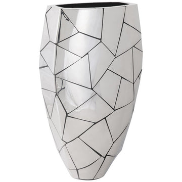 Phillips Collection Triangle Crazy Cut Planter, Large