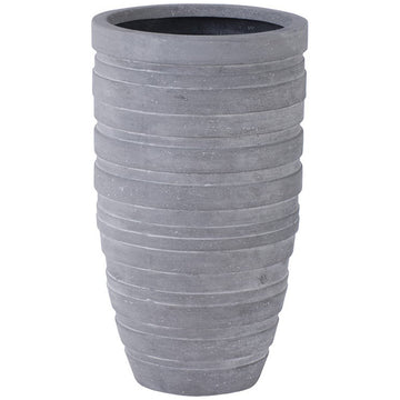 Phillips Collection June Slim Planter, Raw Gray