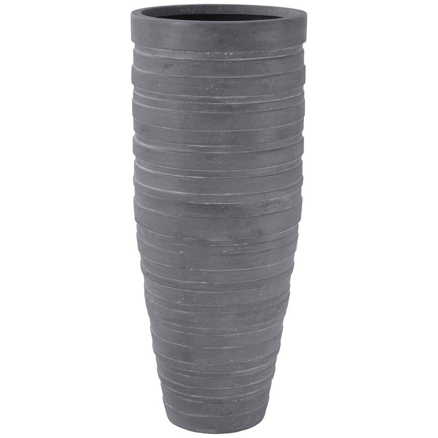 Phillips Collection June Slim Planter, Raw Gray