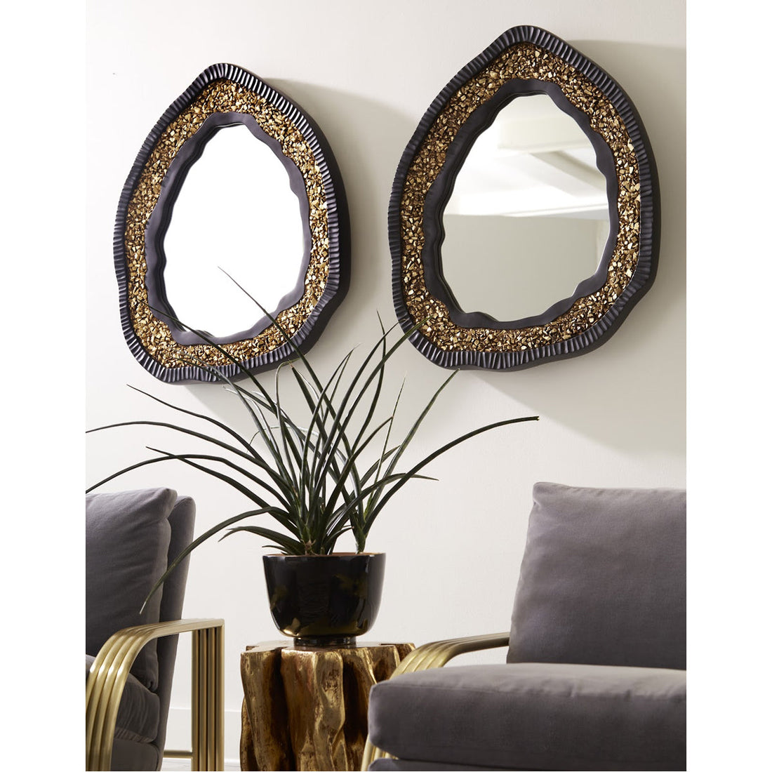 Phillips Collection Geode Mirror