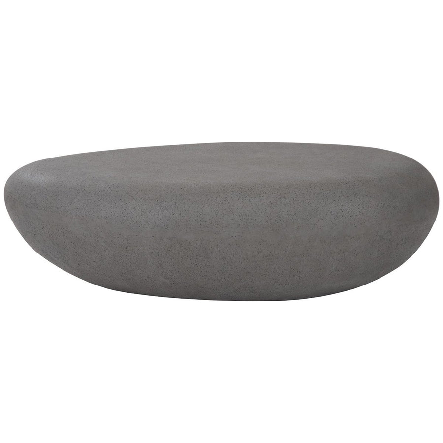 Phillips Collection River Stone Resin Outdoor Coffee Table