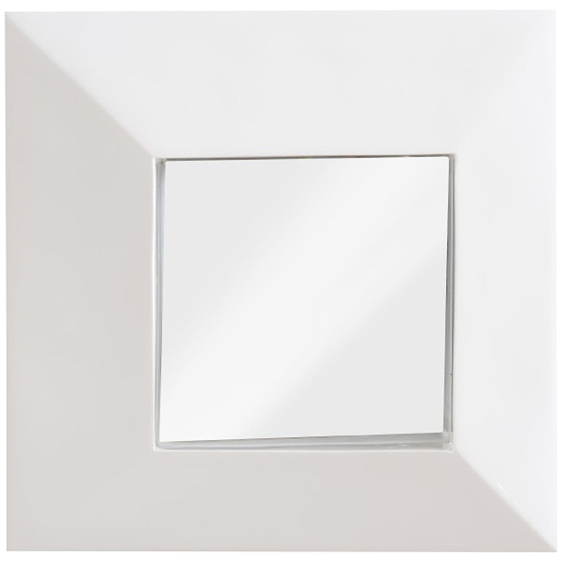 Phillips Collection Facet White Mirror