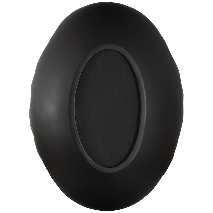 Phillips Collection Broken Egg Black and Gold Mirror