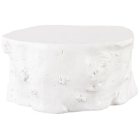 Phillips Collection Log White Coffee Table