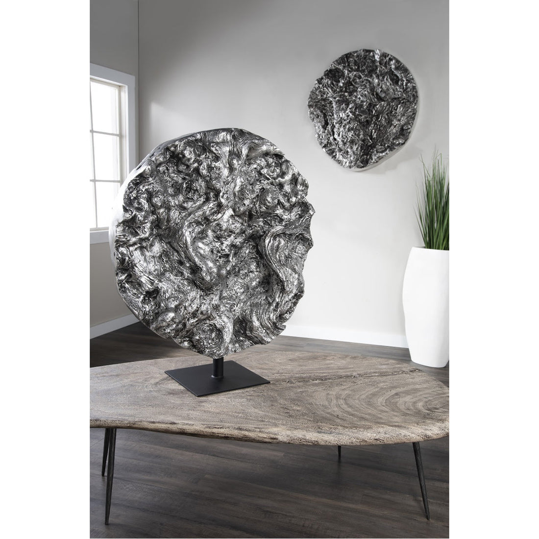 Phillips Collection Colossal Cast Root Erupting Wall Sculpture