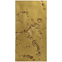 Phillips Collection Splotch Rectangle Gold Wall Art