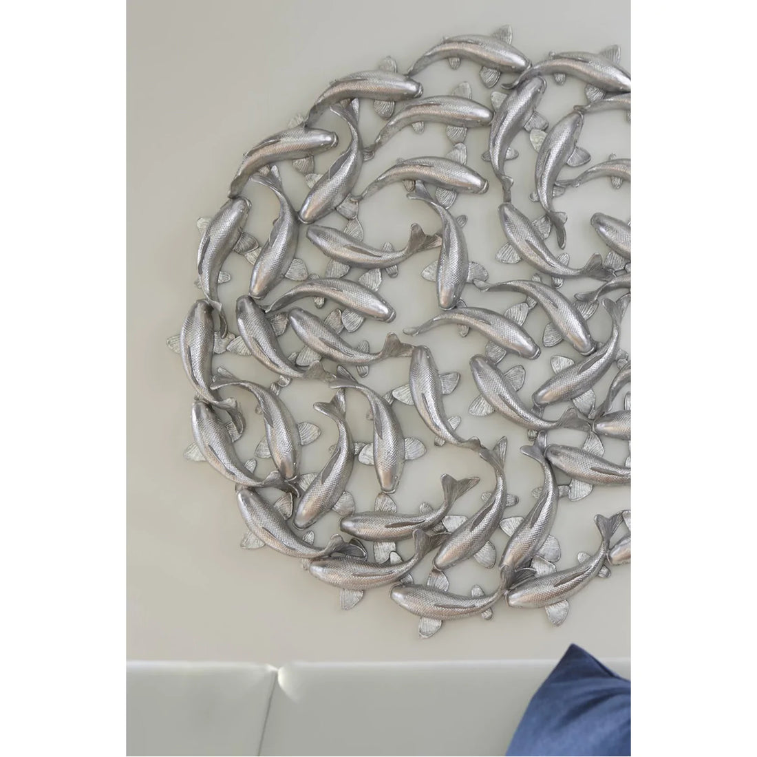 Phillips Collection Koi Silver Wall Decor