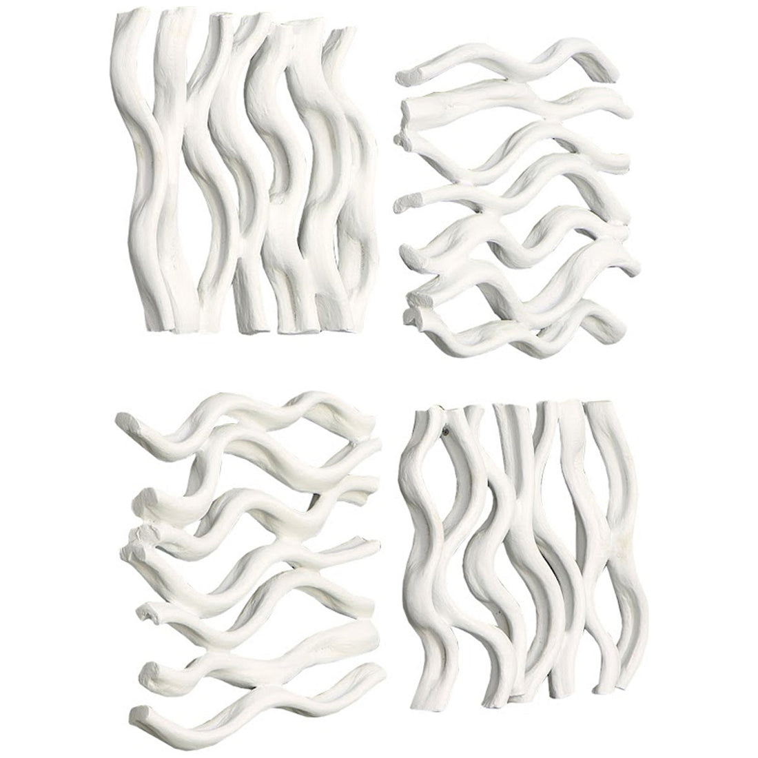 Phillips Collection Vine Wall Tile, 4-Piece Set