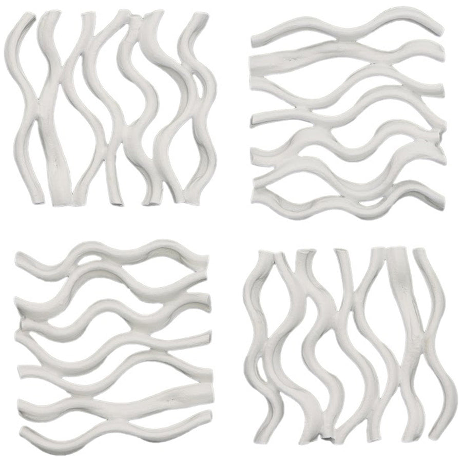 Phillips Collection Vine Wall Tile, 4-Piece Set