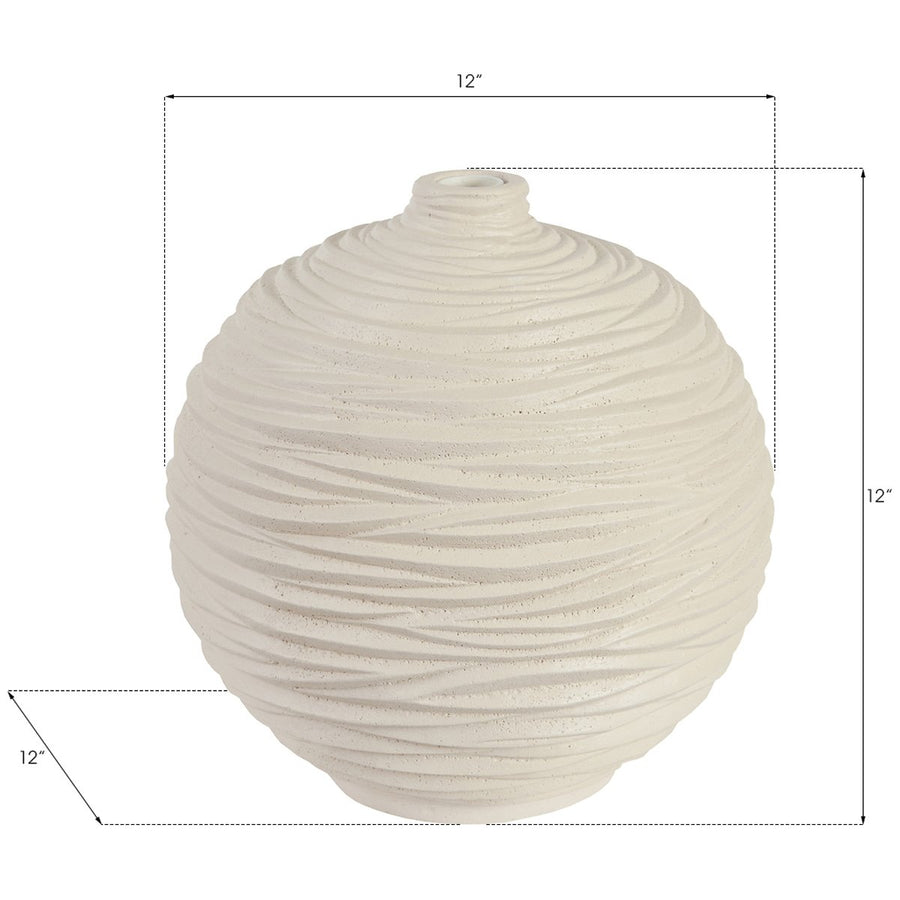 Phillips Collection Waves Sphere Vase