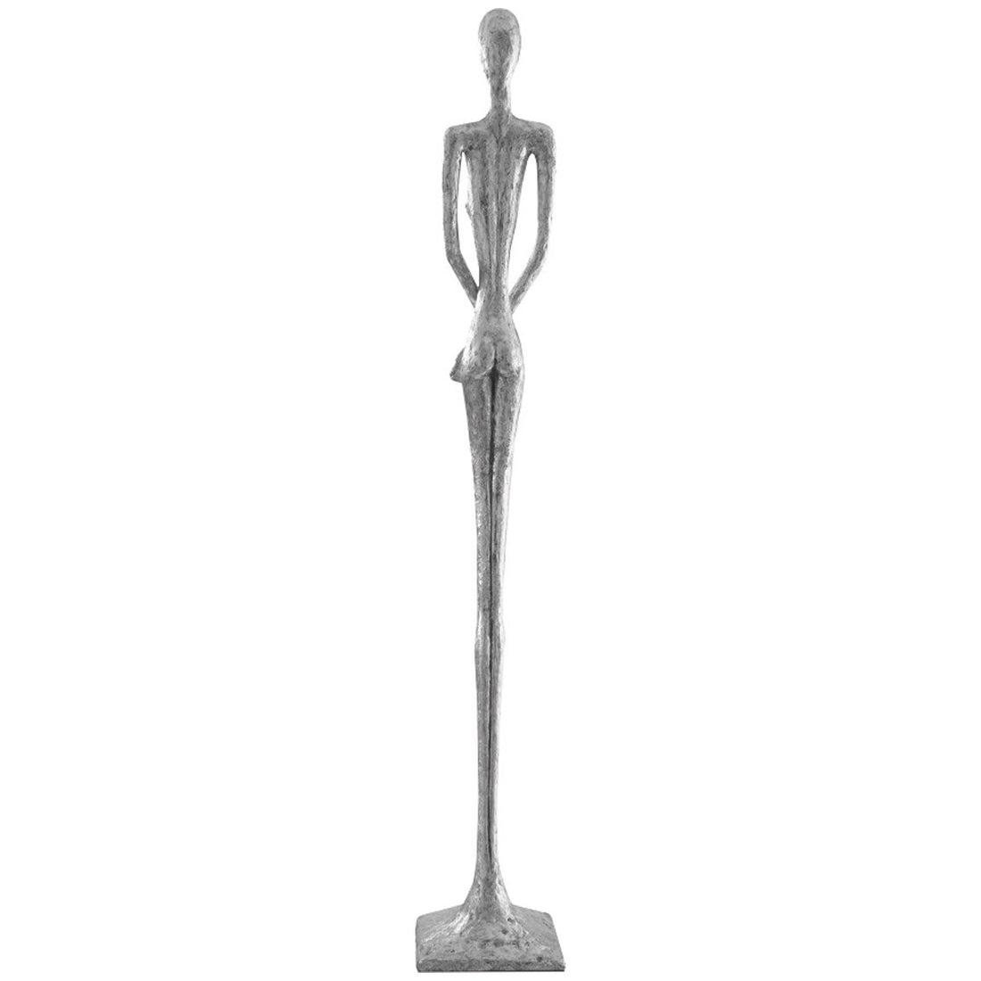 Phillips Collection Lottie Large Sculpture, Silver Leaf