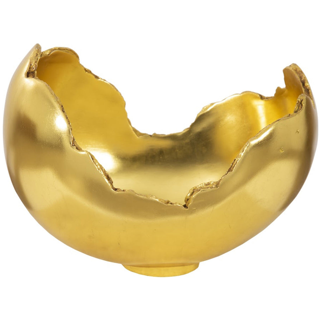 Phillips Collection Burled Gold Bowl