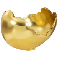 Phillips Collection Burled Gold Bowl