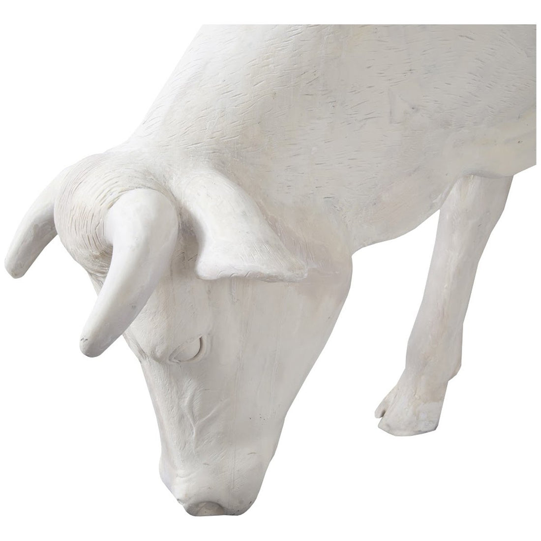 Phillips Collection Life Size Cow Sculpture, Grazing