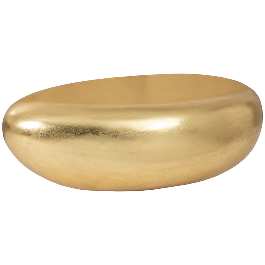 Phillips Collection River Stone Gold Coffee Table