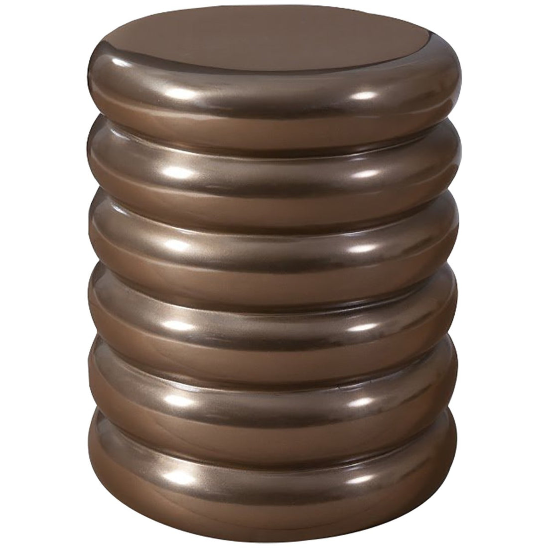 Phillips Collection Ribbed Outdoor Stool