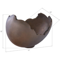 Phillips Collection Burled Bowl, Bronze