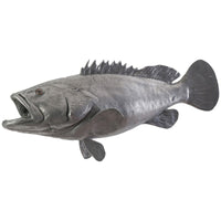 Phillips Collection Estuary Cod Fish Wall Sculpture, Polished Aluminum