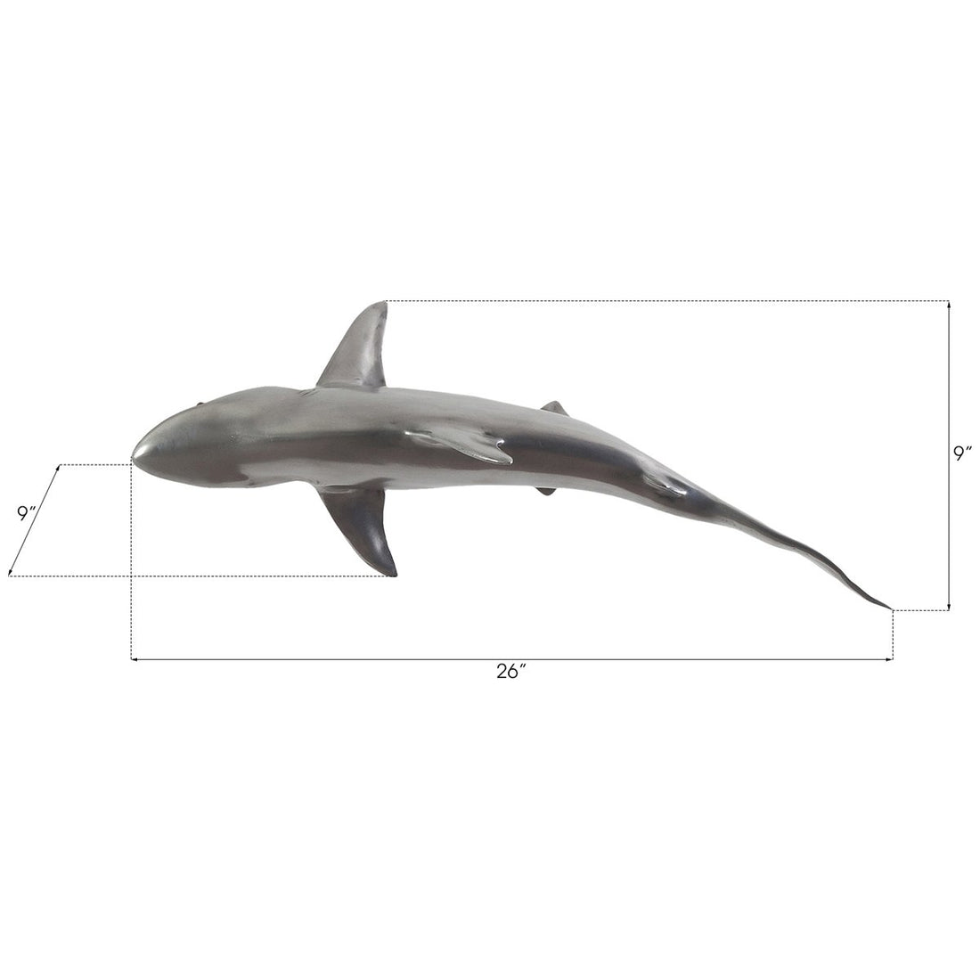 Phillips Collection Whaler Shark Wall Decor