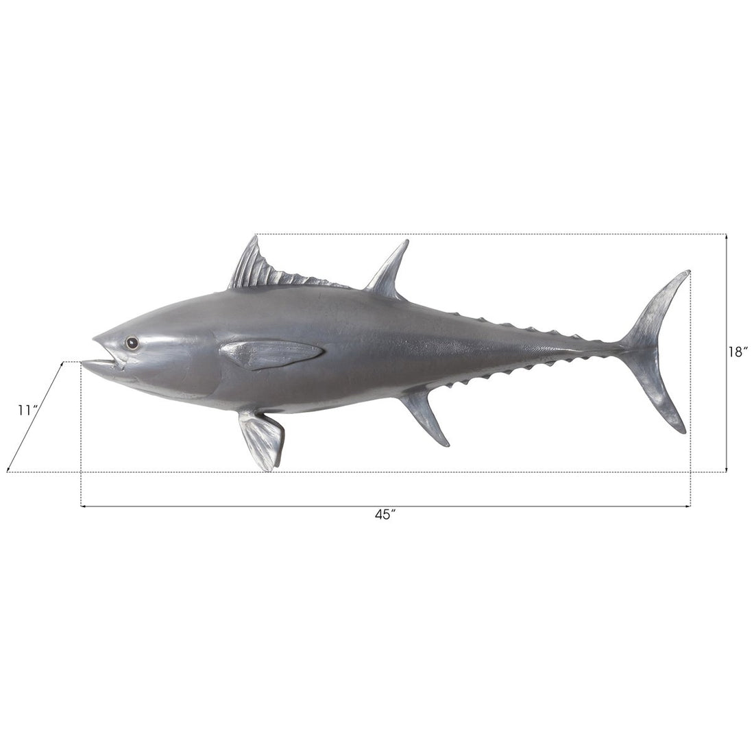 Phillips Collection Bluefin Tuna Fish Wall Sculpture