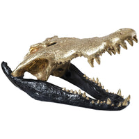 Phillips Collection Crocodile Skull Sculpture