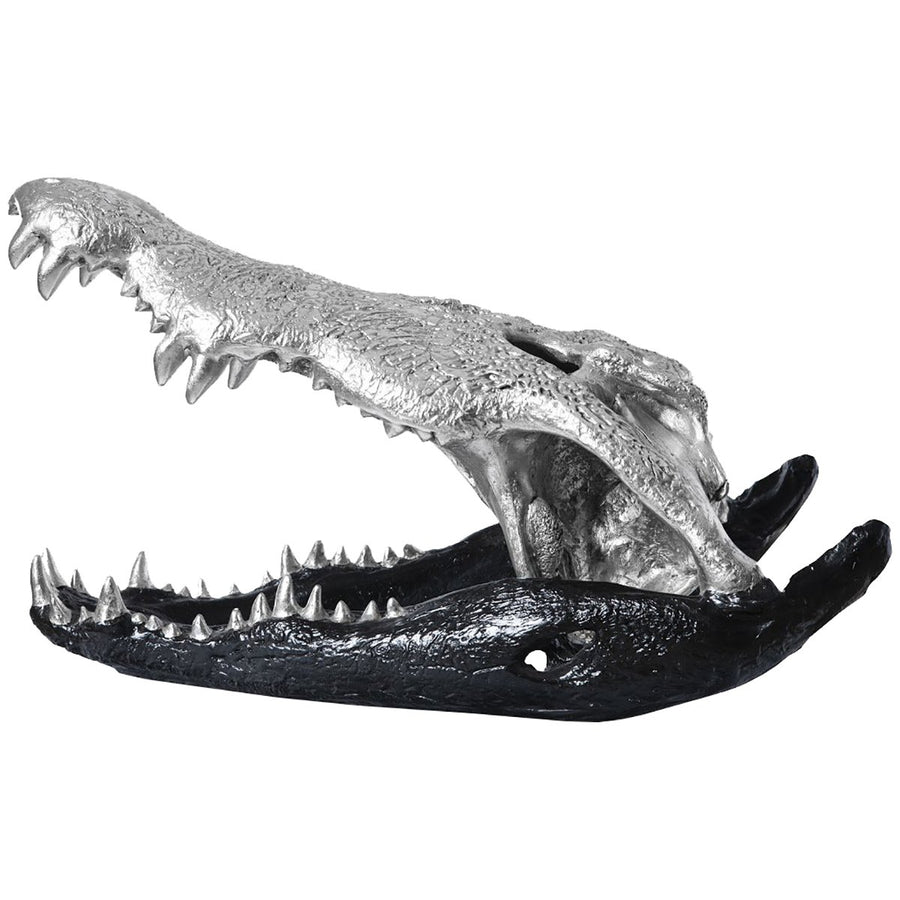 Phillips Collection Crocodile Skull Sculpture