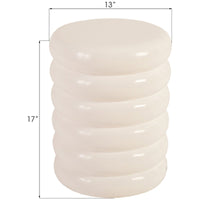 Phillips Collection Ribbed Outdoor Stool